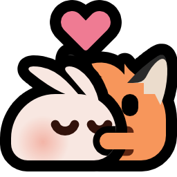 :neofox_hug_bun_heart: