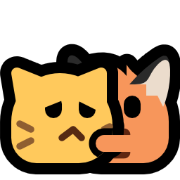 :neofox_hug_cat_sad: